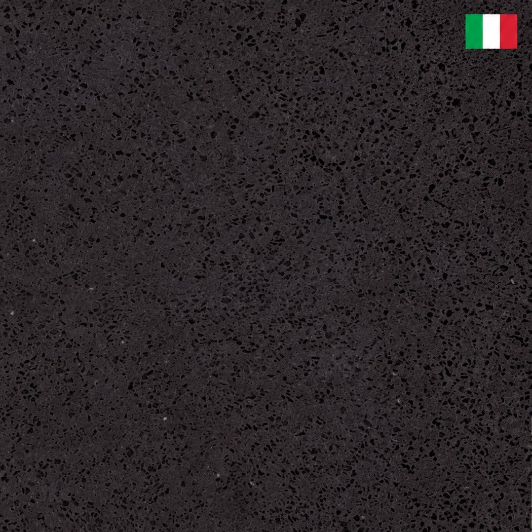 450x900mm Marvel Gem Terrazzo Black Lapato Finish Full Bodied Italian