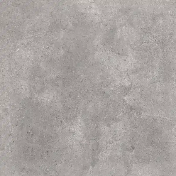 Grey concrete look porcelain floor tile sample
