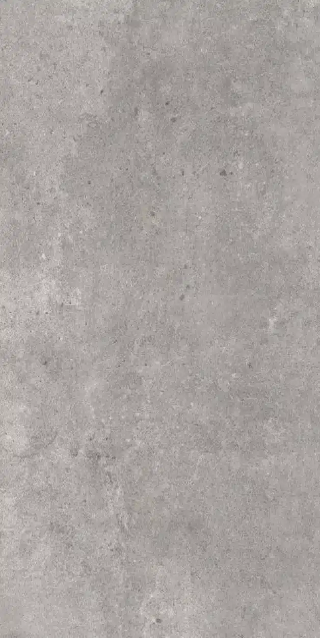 Grey concrete look porcelain floor tile sample