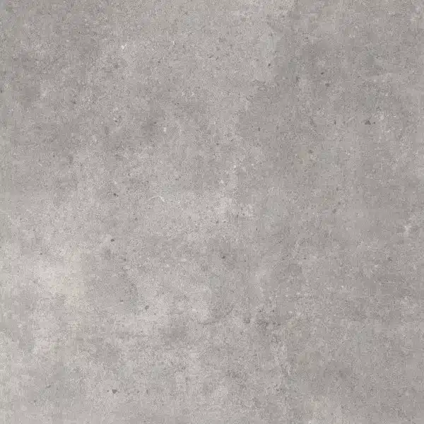 Grey concrete look porcelain floor tile sample