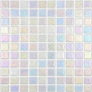 315x315mm Steel Multicolor Glass Spanish Pool Mosaic Tile