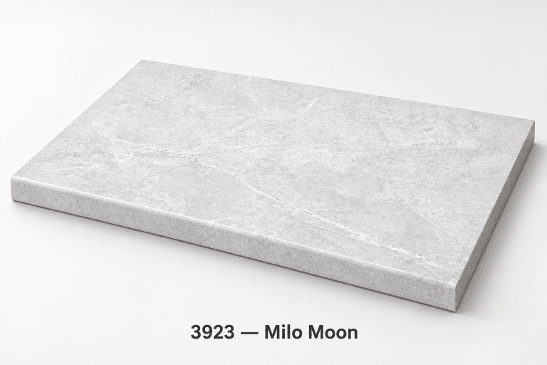 400x600x20mm Milo Moon Matt Glazed Porcelain Pencil Edge Bullnose Outdoor Paver Piece