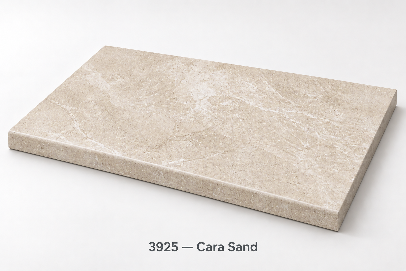 400x600x20mm Cara Sand Matt Glazed Porcelain Pencil Edge Bullnose Outdoor Paver Piece