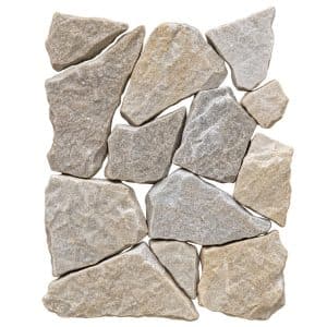 15-25mm Bali Crazy Quartz wall cladding natural split stone product