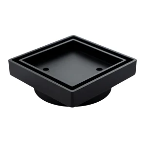 88mm Outlet Matt Black Tile Insert Floor Waste