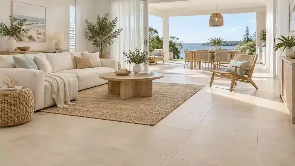 Newport Sand Matt — In situ · A sandy base for relaxed coastal living Newport Sand Matt — In situ · A sandy base for relaxed coastal living
