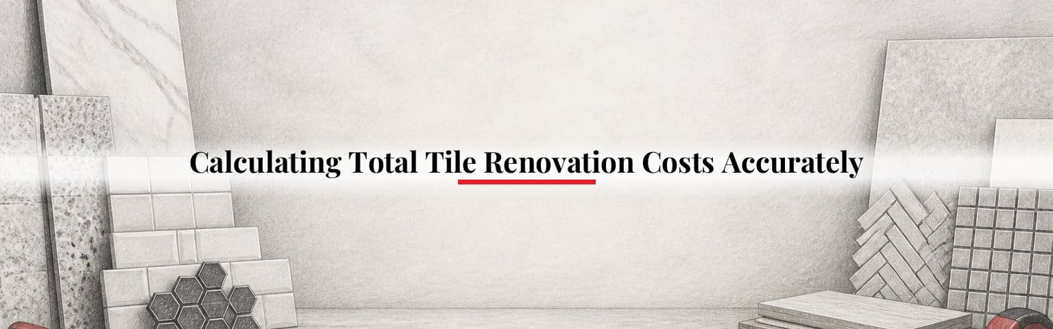 Calculating Total Tile Renovation Costs Accurately