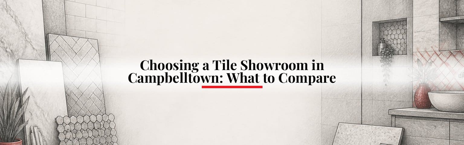 Choosing a Tile Showroom in Campbelltown: What to Compare